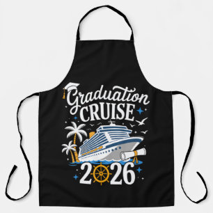 Graduation Cruise For Senior Graduates Apron