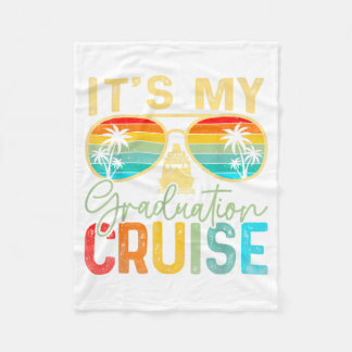 Graduation cruise graduation trip cruise 2026 fleece blanket