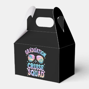 Graduation Cruise Squad Cruising Ship Retro Favor Boxes