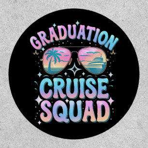 Graduation Cruise Squad Cruising Ship Retro Patch