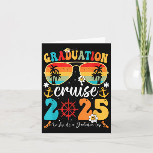 Graduation Cruise Squad Funny Cruising Graduation  Card