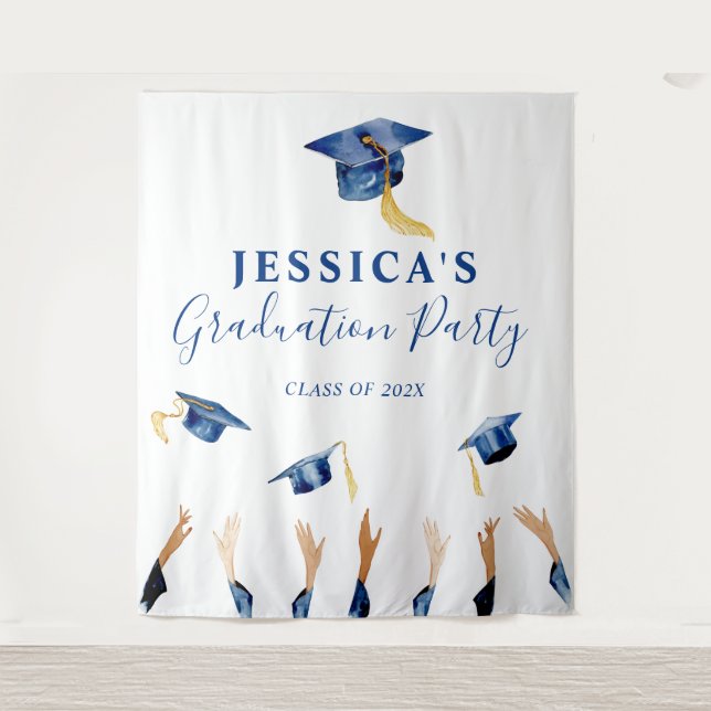 Graduation Custom Backdrop Photo booth (Front)