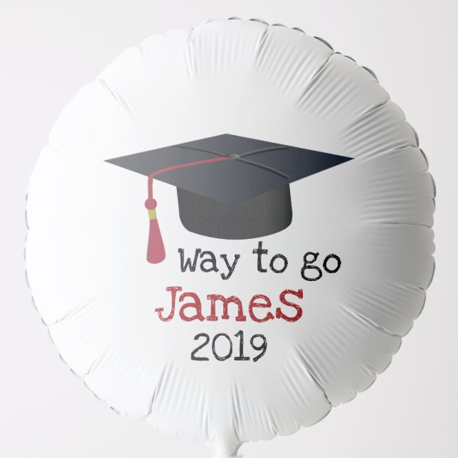 Graduation Custom Balloon (Front)