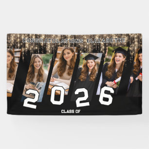  Graduation  Custom Banner with Photo Collage