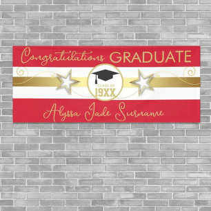 Graduation! Custom Congrats Grad Party Banner