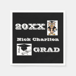 Graduation Custom Name Napkins