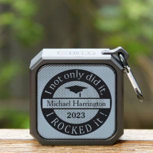 Graduation custom name & year bluetooth speaker