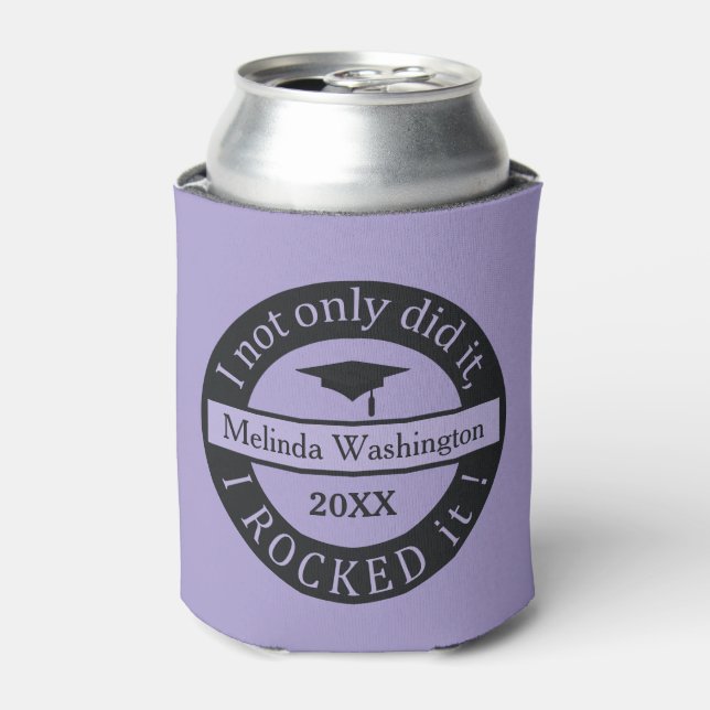 Graduation custom name & year can cooler (Can Front)