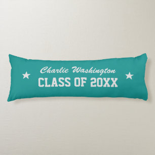 Graduation custom name, year & color body pillow