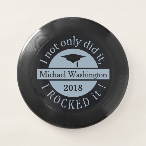 Graduation custom name  year frisbee
