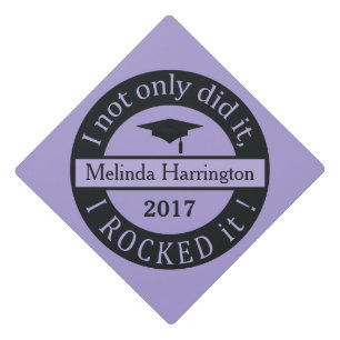 Graduation custom name & year tassel topper