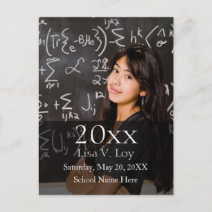 Graduation Custom Photo Announcements