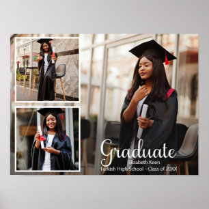 Graduation Custom Photo Poster
