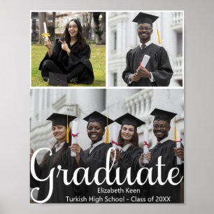 Graduation Custom Photo Poster
