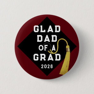 Graduation Dad Keepsake Memento Button