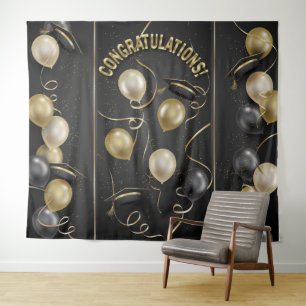 Graduation Decorations Wall Photo Backdrop
