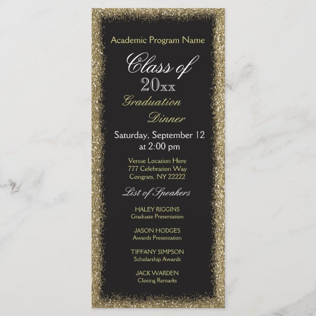 Graduation Dinner Invitation (Front)