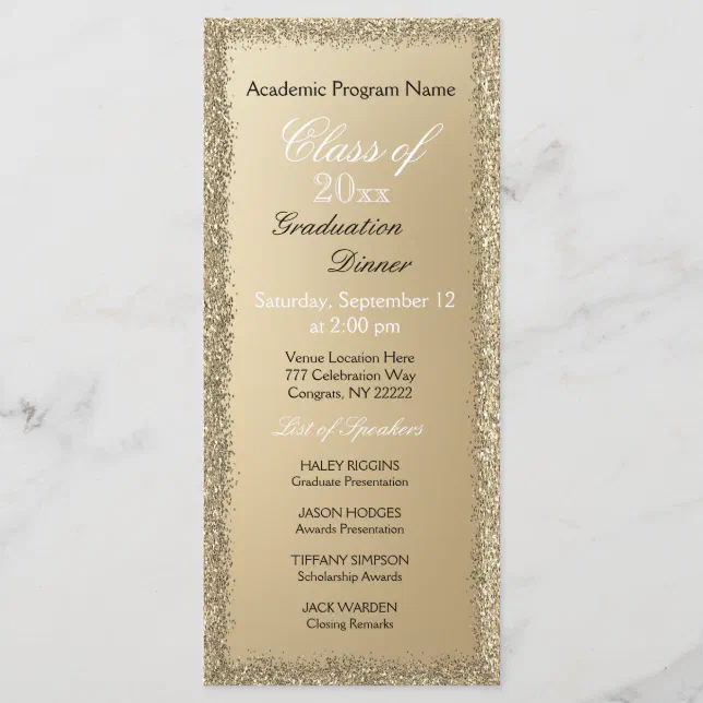 Graduation Dinner Invitation | Zazzle