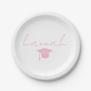 Graduation Dish / Graduation Gift for Her / Person Paper Plates