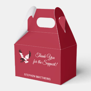 Graduation Eastern Washington Eagle Logo Favor Boxes