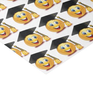 Graduation Emoji   Tissue Paper