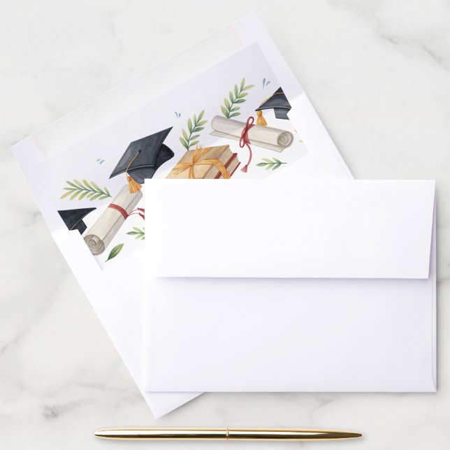 Graduation  envelope liner (Desk)