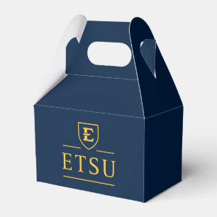 Graduation ETSU Institutional Mark Favor Boxes