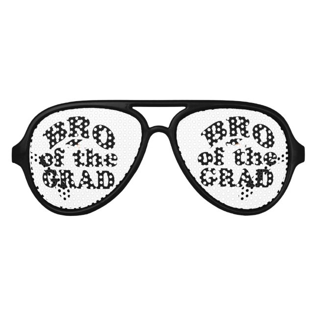 Graduation Family - Brother of the Grad Aviator Sunglasses (Front)