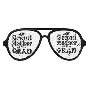 Graduation Family - Grandmother of the Grad Aviator Sunglasses
