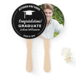 Graduation Fan Your School Color Graduate Photo Graduation Fan Your School Color Graduate Photo