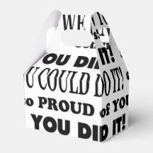 Graduation Favor Box