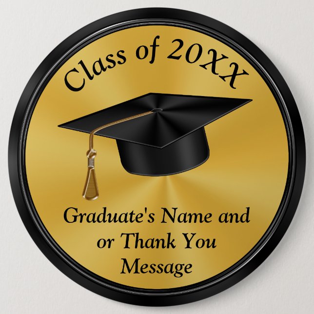 Graduation Favor Pins for Graduate and Guests (Front)