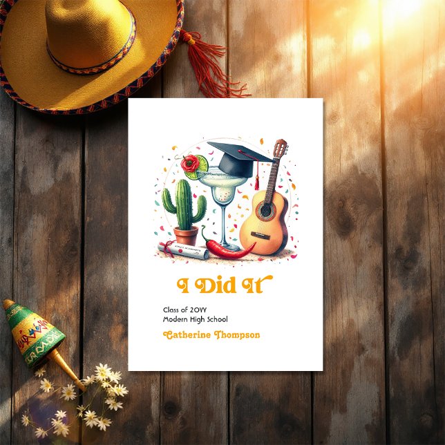 Graduation Fiesta Photo Announcement (Graduation Fiesta Photo Announcement)