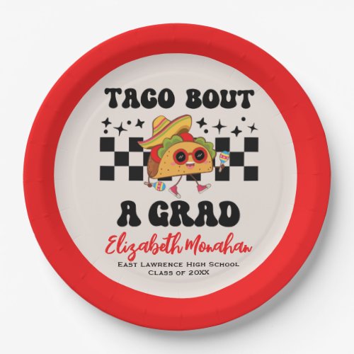 Graduation Fiesta Taco Bout A Grade Paper Plates