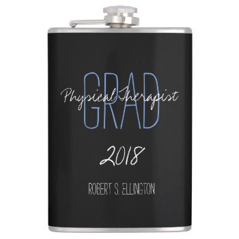 Graduation Flask For Him_diy by GiftMePlease at Zazzle