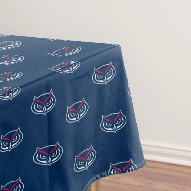 Graduation Florida Atlantic Logo Tablecloth (In Situ)