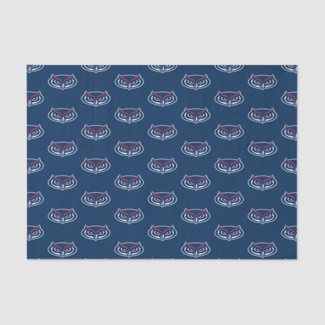 Graduation Florida Atlantic Logo Tissue Paper (Front)