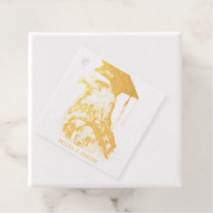 Graduation Foil Favor Tags
