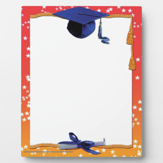 Graduation frame photo plaques