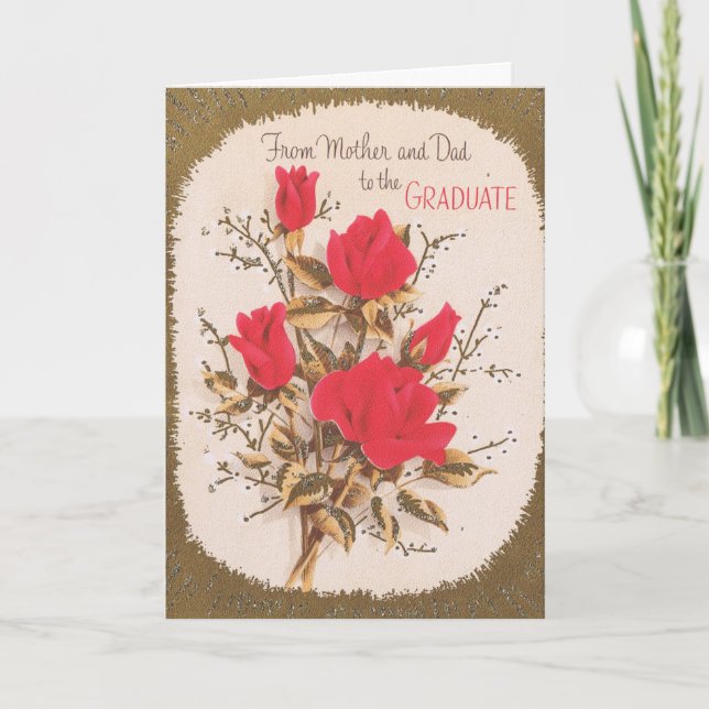 Graduation from Mom and Dad Card (Front)