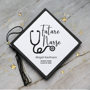Graduation Future Nurse Stethoscope School Year Cap Topper