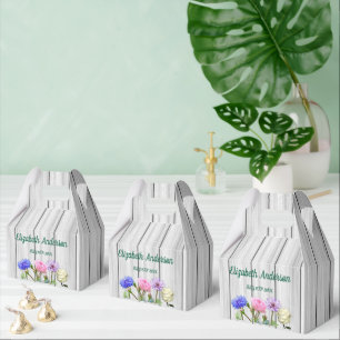 Graduation Garden Party Favor Boxes
