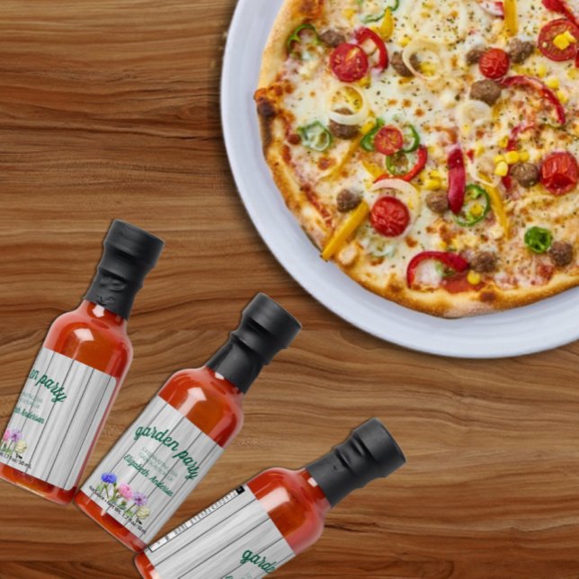 Graduation Garden Party Hot Sauces (Creator Uploaded)