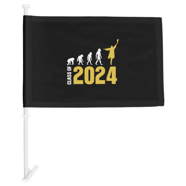 Graduation Gift | Class Of 2024 Car Flag (Front)