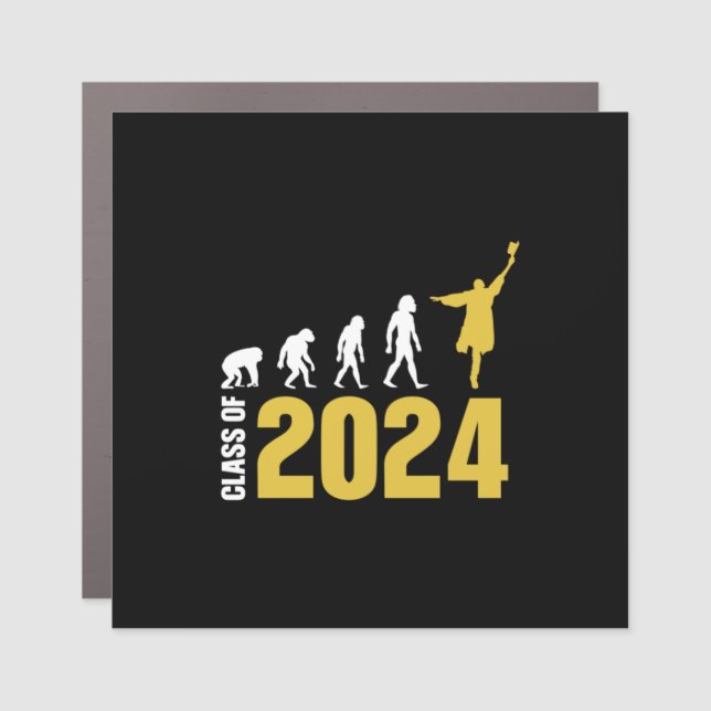 Graduation Gift | Class Of 2024 Car Magnet (Front)