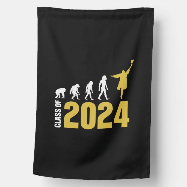 Graduation Gift | Class Of 2024 House Flag (Front)