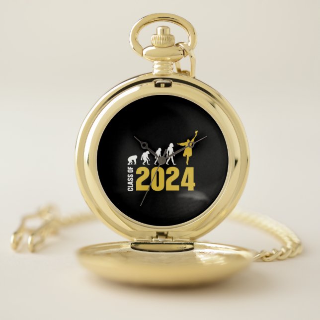 Graduation Gift | Class Of 2024 Pocket Watch (Inside)