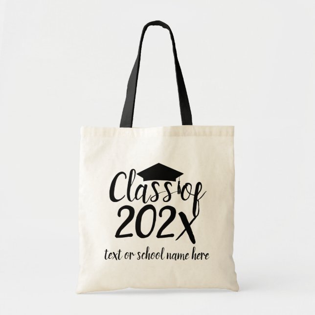 Graduation Gift Class Of Tote Bag (Front)