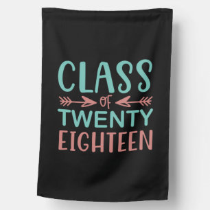 Graduation Gift Class Of Twenty Eighteen House Flag