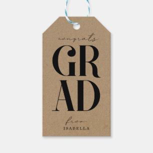 Graduation Gift Favor Tag